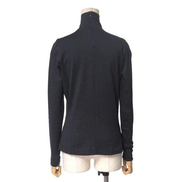 Gucci Vintage M Jersey High Neck Long Sleeve Hat Black main image 5